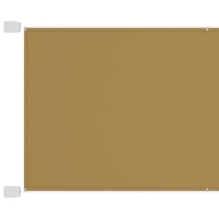 Beige vertical awning 100x1200 cm oxford fabric by vidaXL, Umbrellas - Ref: Foro24-148261, Price: 65,49 €, Discount: %