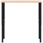 Rectangular solid wood workbench 100x60x(71.5-98) cm by , Work tables - Ref: Foro24-3309682, Price: 135,07 €, Discount: %