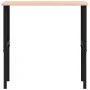 Rectangular solid wood workbench 100x60x(71.5-98) cm by , Work tables - Ref: Foro24-3309682, Price: 127,47 €, Discount: %