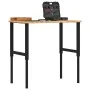 Rechteckiger Massivholzarbeitstisch 100x60x(71,5-98) cm von , Arbeitstische - Ref: Foro24-3309680, Preis: 129,24 €, Rabatt: %