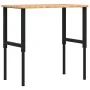 Rechteckiger Massivholzarbeitstisch 100x60x(71,5-98) cm von , Arbeitstische - Ref: Foro24-3309680, Preis: 129,24 €, Rabatt: %