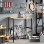 Rechteckiger Massivholzarbeitstisch 100x60x(71,5-98) cm von , Arbeitstische - Ref: Foro24-3309680, Preis: 129,24 €, Rabatt: %