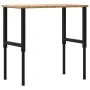 Rechteckiger Massivholzarbeitstisch 100x60x(71,5-98) cm von , Arbeitstische - Ref: Foro24-3309680, Preis: 129,24 €, Rabatt: %