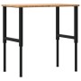 Rectangular solid wood workbench 100x60x(71.5-98) cm by , Work tables - Ref: Foro24-3309680, Price: 142,11 €, Discount: %