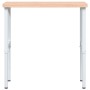 Rectangular solid wood workbench 100x60x(73-99.5) cm by , Work tables - Ref: Foro24-3309705, Price: 176,18 €, Discount: %