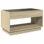 Mesa de centro con Infinity LED roble Sonoma 90x50x50 cm by , Coffee table - Ref: Foro24-847667, Price: 114,02 €, Discount: %