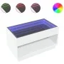 Couchtisch mit Infinity LED weiß 90x50x50 cm von , Couchtisch - Ref: Foro24-847665, Preis: 117,83 €, Rabatt: %
