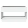 Mesa de centro con Infinity LED blanco 90x50x50 cm by , Coffee table - Ref: Foro24-847665, Price: 117,67 €, Discount: %