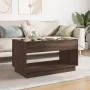 Couchtisch mit Infinity LED in Eichenbraun 90x50x50 cm von , Couchtisch - Ref: Foro24-847671, Preis: 118,42 €, Rabatt: %