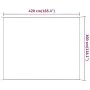 Vertical awning light green oxford fabric 300x420 cm by vidaXL, Umbrellas - Ref: Foro24-148341, Price: 49,82 €, Discount: %