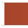 Terracotta vertical awning oxford fabric 100x270 cm by vidaXL, Umbrellas - Ref: Foro24-148353, Price: 18,69 €, Discount: %