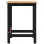 Banco de trabajo rectangular madera maciza roble 100x60x81,5 cm by , Work tables - Ref: Foro24-3309658, Price: 152,92 €, Disc...