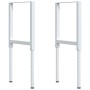 Banco de trabajo rectangular madera maciza 100x60x(71,5-98) cm by , Work tables - Ref: Foro24-3309702, Price: 141,98 €, Disco...