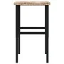 Banco de trabajo rectangular madera maciza 100x60x(73-99,5) cm by , Work tables - Ref: Foro24-3309691, Price: 152,76 €, Disco...