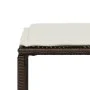 7-piece garden dining set with brown synthetic rattan cushions by , Garden sets - Ref: Foro24-369010, Price: 342,87 €, Discou...