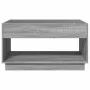 Coffee table with Infinity LED gray Sonoma 90x50x50 cm by , Coffee table - Ref: Foro24-847670, Price: 118,16 €, Discount: %
