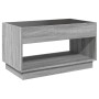 Mitteltisch mit Infinity LED in Grau Sonoma 90x50x50 cm von , Couchtisch - Ref: Foro24-847670, Preis: 119,77 €, Rabatt: %