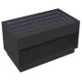Mittelkonsole mit Infinity LED Schwarz 90x50x50 cm von , Couchtisch - Ref: Foro24-847666, Preis: 118,01 €, Rabatt: %