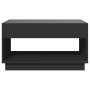 Mesa de centro con Infinity LED negro 90x50x50 cm de , Mesas de centro - Ref: Foro24-847666, Precio: 123,31 €, Descuento: %