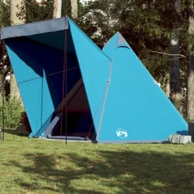 Family tipi tent for 6 people, waterproof, blue. by , tents - Ref: Foro24-4009439, Price: 135,92 €, Discount: %