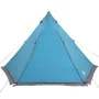 Familienspitzzelt für 6 Personen, wasserdicht, blau von , Zelte - Ref: Foro24-4009439, Preis: 135,88 €, Rabatt: %