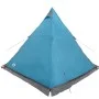 Familienspitzzelt für 6 Personen, wasserdicht, blau von , Zelte - Ref: Foro24-4009439, Preis: 135,88 €, Rabatt: %