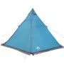 Familienspitzzelt für 6 Personen, wasserdicht, blau von , Zelte - Ref: Foro24-4009439, Preis: 135,88 €, Rabatt: %