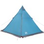 Tienda de campaña familiar tipi 6 personas impermeable azul de , Tiendas de campaña - Ref: Foro24-4009439, Precio: 131,15 €, ...