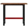 Rectangular solid oak workbench 100x60x81.5 cm by , Work tables - Ref: Foro24-3309659, Price: 173,73 €, Discount: %