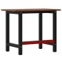 Rectangular solid oak workbench 100x60x81.5 cm by , Work tables - Ref: Foro24-3309659, Price: 173,73 €, Discount: %