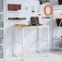 Banco de trabajo rectangular madera maciza 100x60x(73-99,5) cm de , Mesas de trabajo - Ref: Foro24-3309701, Precio: 168,77 €,...