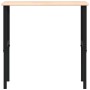 Rectangular solid wood workbench 100x60x(71.5-98) cm by , Work tables - Ref: Foro24-3309678, Price: 137,79 €, Discount: %