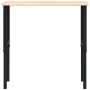 Rectangular solid wood workbench 100x60x(71.5-98) cm by , Work tables - Ref: Foro24-3309678, Price: 132,57 €, Discount: %