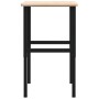 Rectangular solid wood workbench 100x60x(71.5-98) cm by , Work tables - Ref: Foro24-3309678, Price: 137,79 €, Discount: %