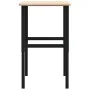 Rectangular solid wood workbench 100x60x(71.5-98) cm by , Work tables - Ref: Foro24-3309678, Price: 132,57 €, Discount: %