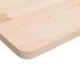 Rectangular solid wood workbench 100x60x(71.5-98) cm by , Work tables - Ref: Foro24-3309678, Price: 132,57 €, Discount: %
