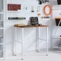 Rectangular solid wood workbench 100x60x(71.5-98) cm by , Work tables - Ref: Foro24-3309703, Price: 142,77 €, Discount: %