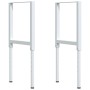 Rectangular solid wood workbench 100x60x(71.5-98) cm by , Work tables - Ref: Foro24-3309703, Price: 146,33 €, Discount: %