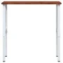 Rectangular solid wood workbench 100x60x(71.5-98) cm by , Work tables - Ref: Foro24-3309703, Price: 142,77 €, Discount: %