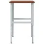 Rectangular solid wood workbench 100x60x(71.5-98) cm by , Work tables - Ref: Foro24-3309703, Price: 142,77 €, Discount: %