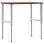 Rectangular solid wood workbench 100x60x(71.5-98) cm by , Work tables - Ref: Foro24-3309703, Price: 142,77 €, Discount: %