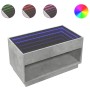 Mesa de centro con Infinity LED gris hormigón 90x50x50 cm by , Coffee table - Ref: Foro24-847668, Price: 119,21 €, Discount: %