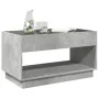 Mesa de centro con Infinity LED gris hormigón 90x50x50 cm by , Coffee table - Ref: Foro24-847668, Price: 117,55 €, Discount: %