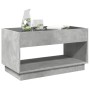 Mesa de centro con Infinity LED gris hormigón 90x50x50 cm by , Coffee table - Ref: Foro24-847668, Price: 119,21 €, Discount: %