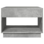 Mesa de centro con Infinity LED gris hormigón 90x50x50 cm by , Coffee table - Ref: Foro24-847668, Price: 119,21 €, Discount: %
