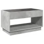Mesa de centro con Infinity LED gris hormigón 90x50x50 cm by , Coffee table - Ref: Foro24-847668, Price: 117,55 €, Discount: %