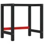 Banco de trabajo rectangular madera maciza roble 100x60x81,5 cm de , Mesas de trabajo - Ref: Foro24-3309662, Precio: 168,24 €...