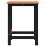 Banco de trabajo rectangular madera maciza roble 100x60x81,5 cm by , Work tables - Ref: Foro24-3309662, Price: 171,65 €, Disc...