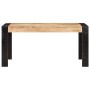 Mesa de comedor de madera maciza de mango 160x80x76 cm de , Mesas de cocina y de comedor - Ref: Foro24-3060199, Precio: 361,5...