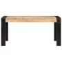 Solid mango wood dining table 160x80x76 cm by , Kitchen and dining tables - Ref: Foro24-3060199, Price: 329,77 €, Discount: %